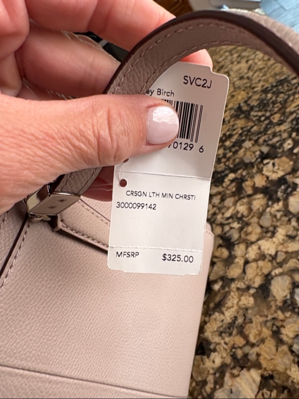Coach Dusty Mauve Leather Satchel - Picture 2 of 6